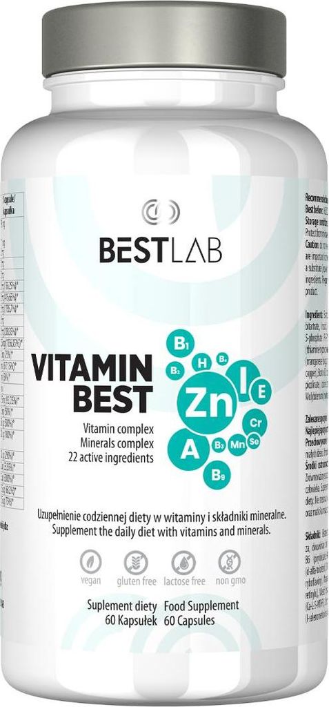BESTLAB VitaMinBest (kompleks witamin i minerałów) 60 Zdjęcie produktu 