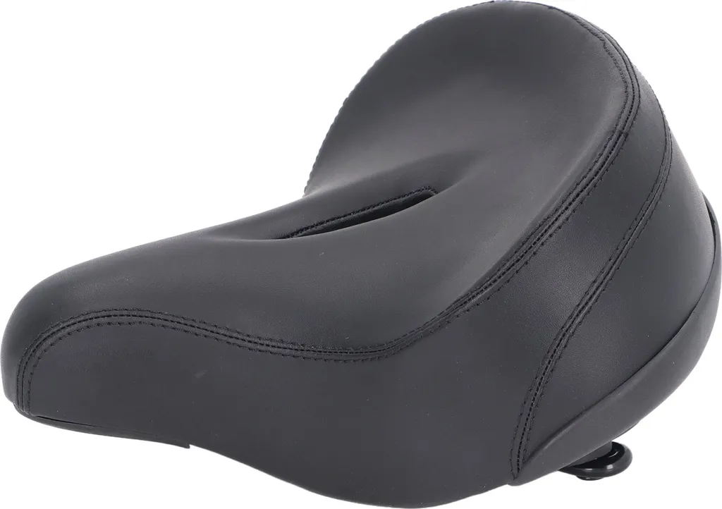 Sella Bici MTB Confortevole Nero | Imbottitura Soft per Lunghi Tour