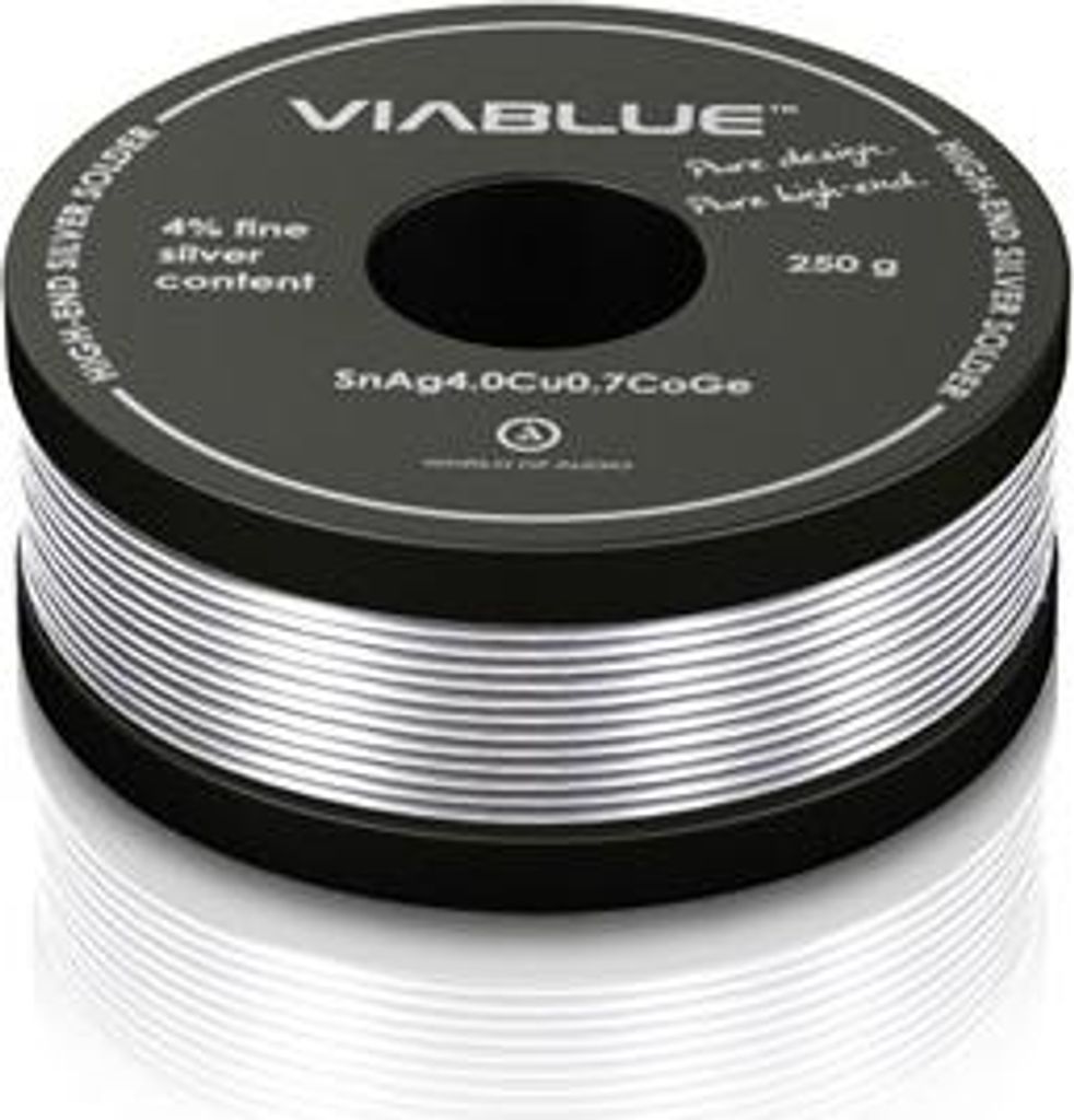 VIABLUE Silberlot – 1,0 MB – Lötzinn (4 % reines Silber)