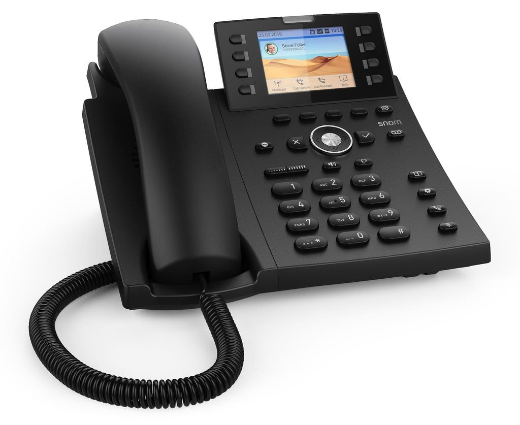 Snom D335 - VoIP-Telefon - dreiweg Anruffunktion