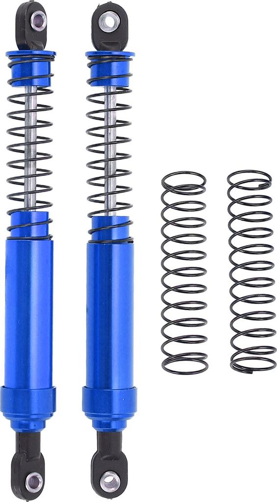 RC -Auto -Stoßdämpfer 115 mm Leichtes Aluminiumlegierung CNC CNC -Verarbeitung Wasserbeständiger Öldämpfer für SCX10 1/10 Blau