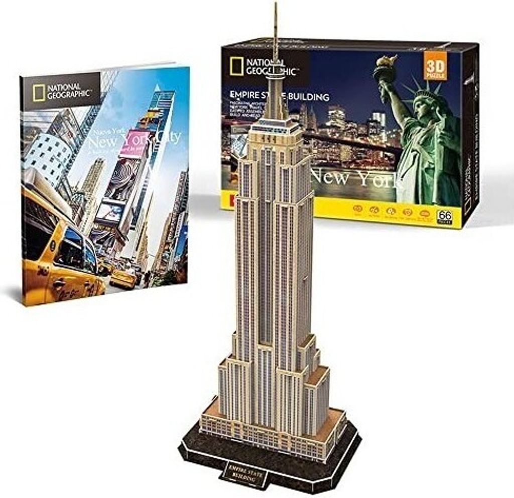 CubicFun The Empire State Building, 66 kusov, Budovy Obrázok produktu 