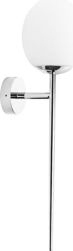 Stilvolle Wandleuchte Badezimmer IP44 H:52cm Glasschirm G9 Wandlampe Bad Spiegel GLENNA