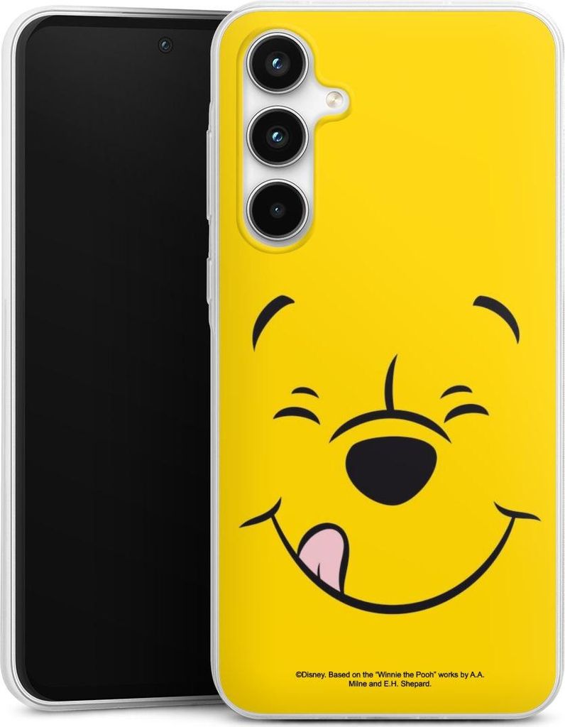 DeinDesign Slim Hülle für Samsung Galaxy A35 5G Silikon Case Ultra Dünn Handyhülle Disney Offizielles Lizenzprodukt Winnie Puuh