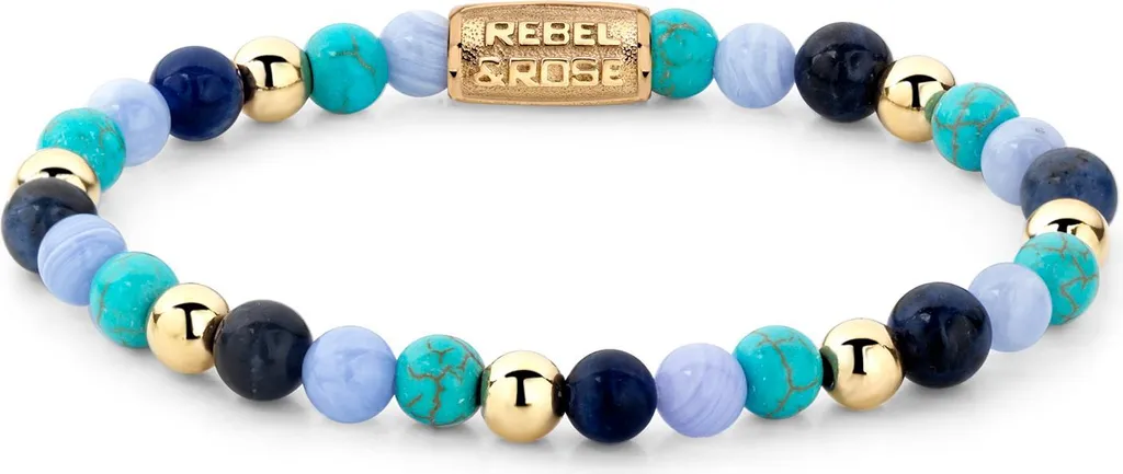 Bracciale Sodalite Rebel & Rose RR-60043-G-S | Proprietà e Stile