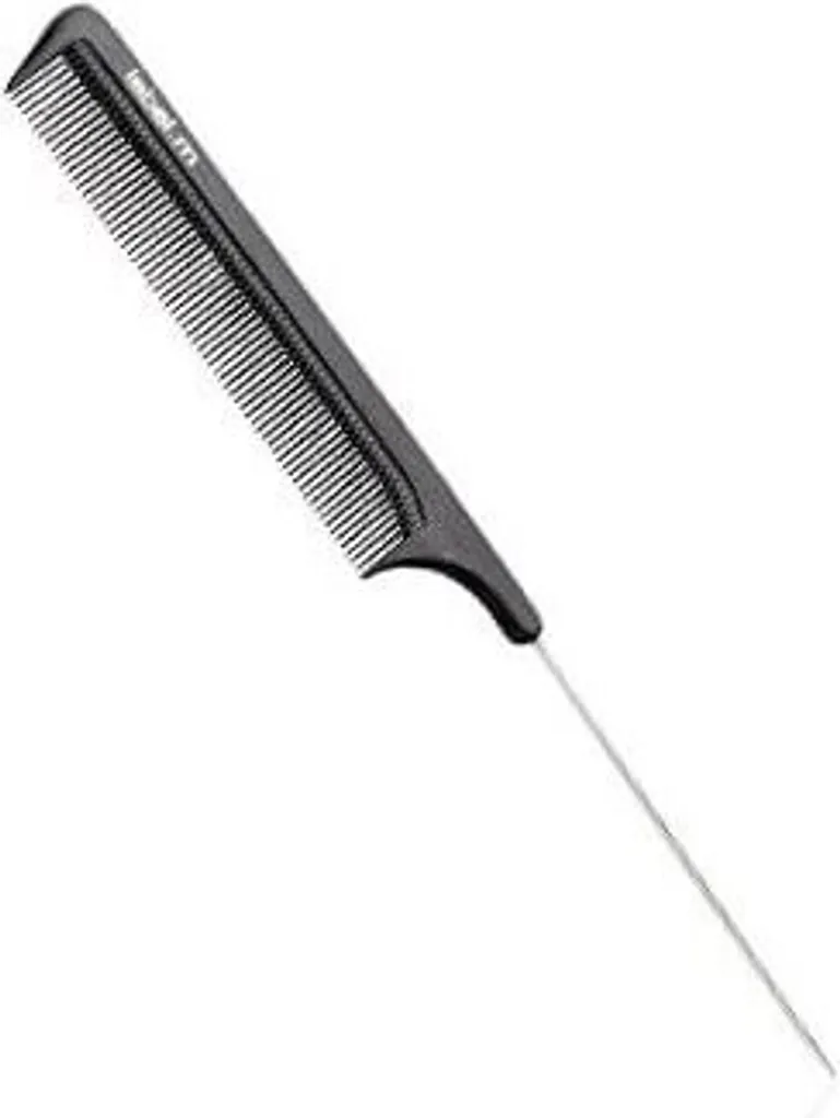 Label.M Pettine antistatico con estremità in metallo