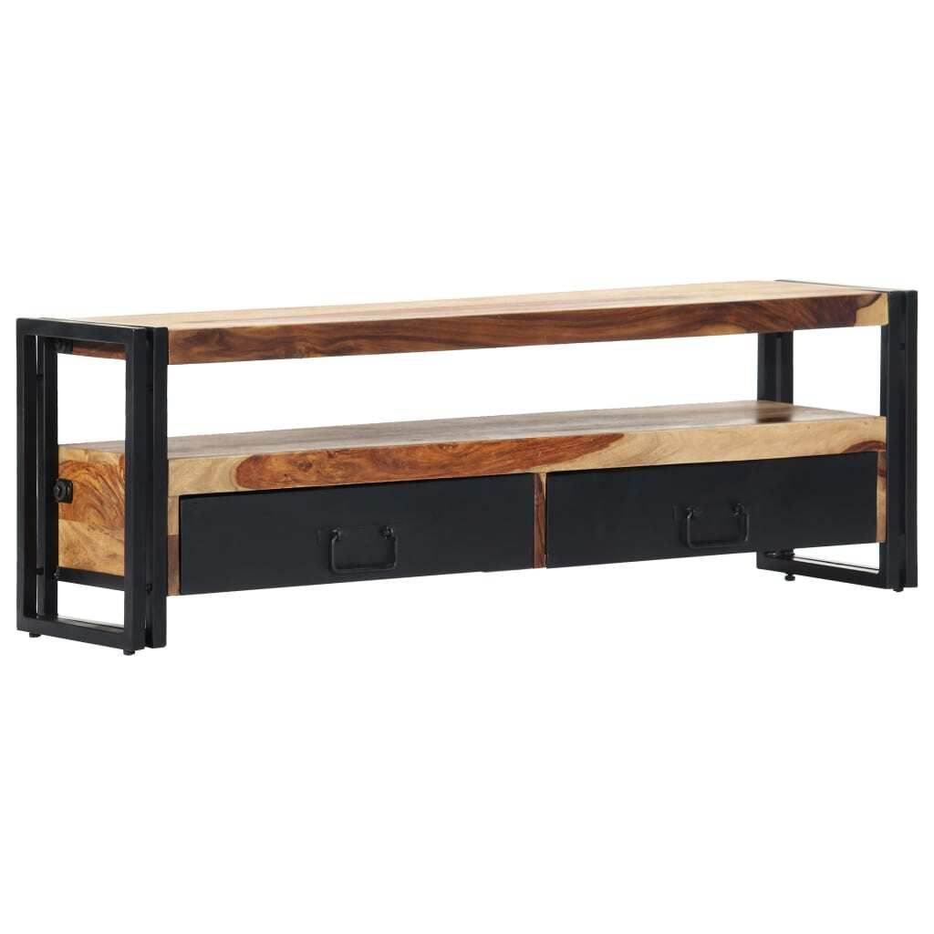 The Living Store TV-Schrank 120×30×40 cm Massivholz