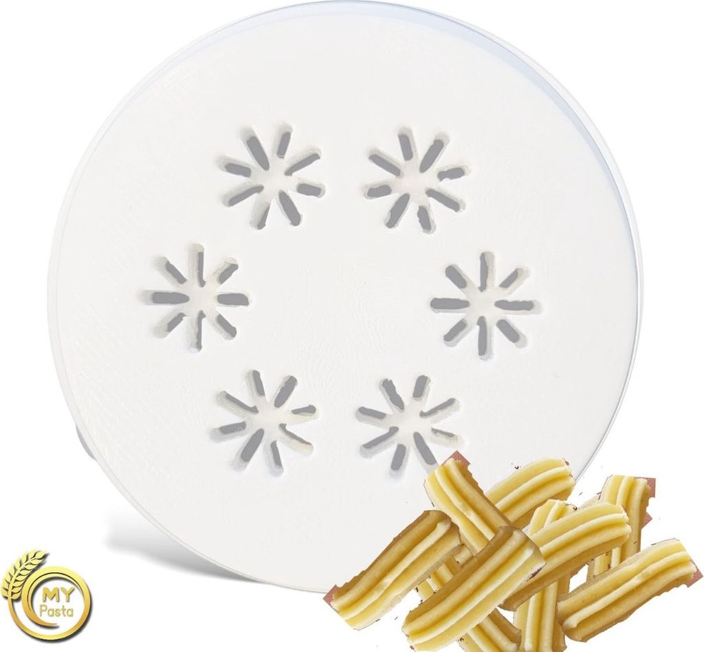 MY PASTA - Spritzgebäck backen Pastina - Matrize Nudelform für Nudelmaschinen geeignet für Philips Pastamaker Avance Nudelmaschine Weihnachten
