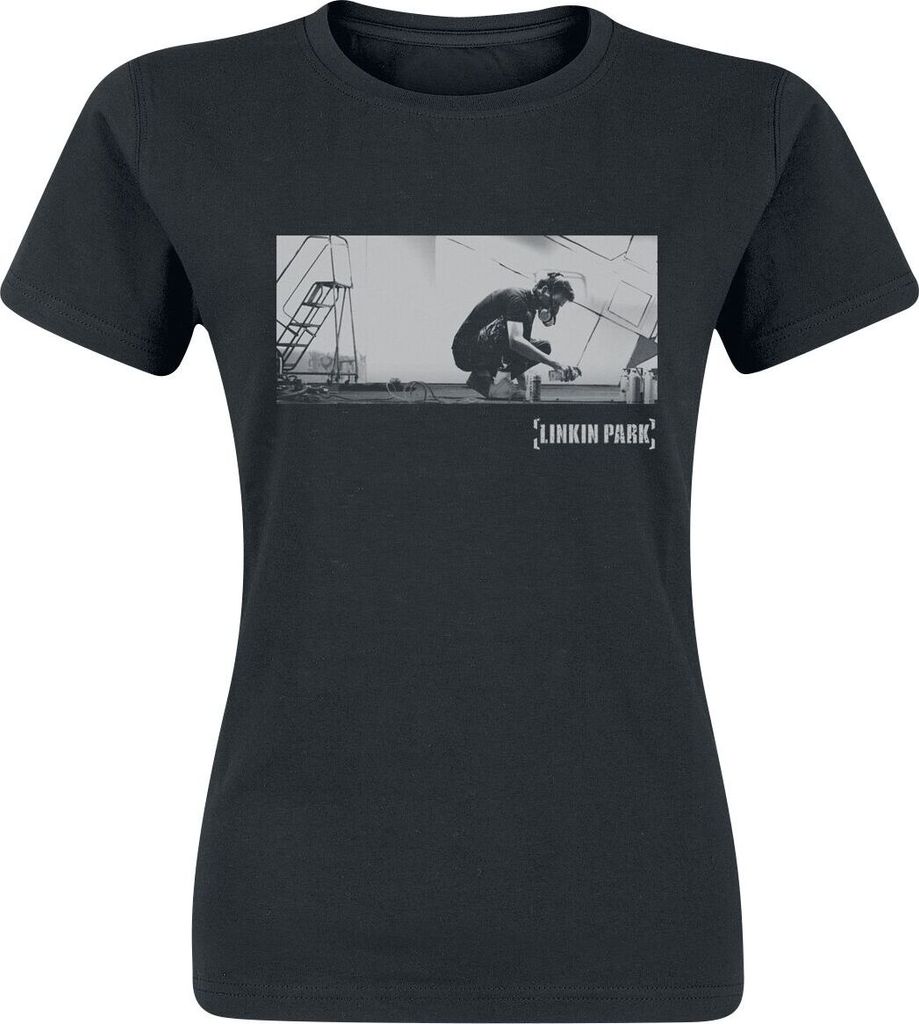 Linkin Park T-Shirt Damen Meteora schwarz M