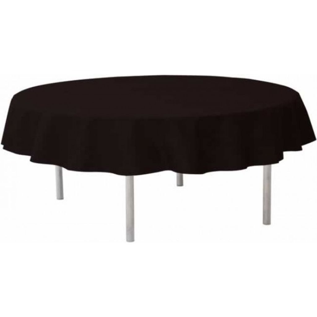 Tischdecke, Rund, Schwarz, 300cm Querschnitt, Treb SP