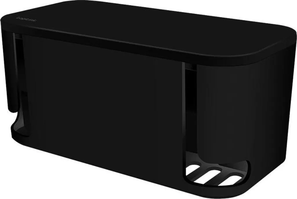 Cache-câbles électrique noir avec station de recharge USB rapide intégrée - 8