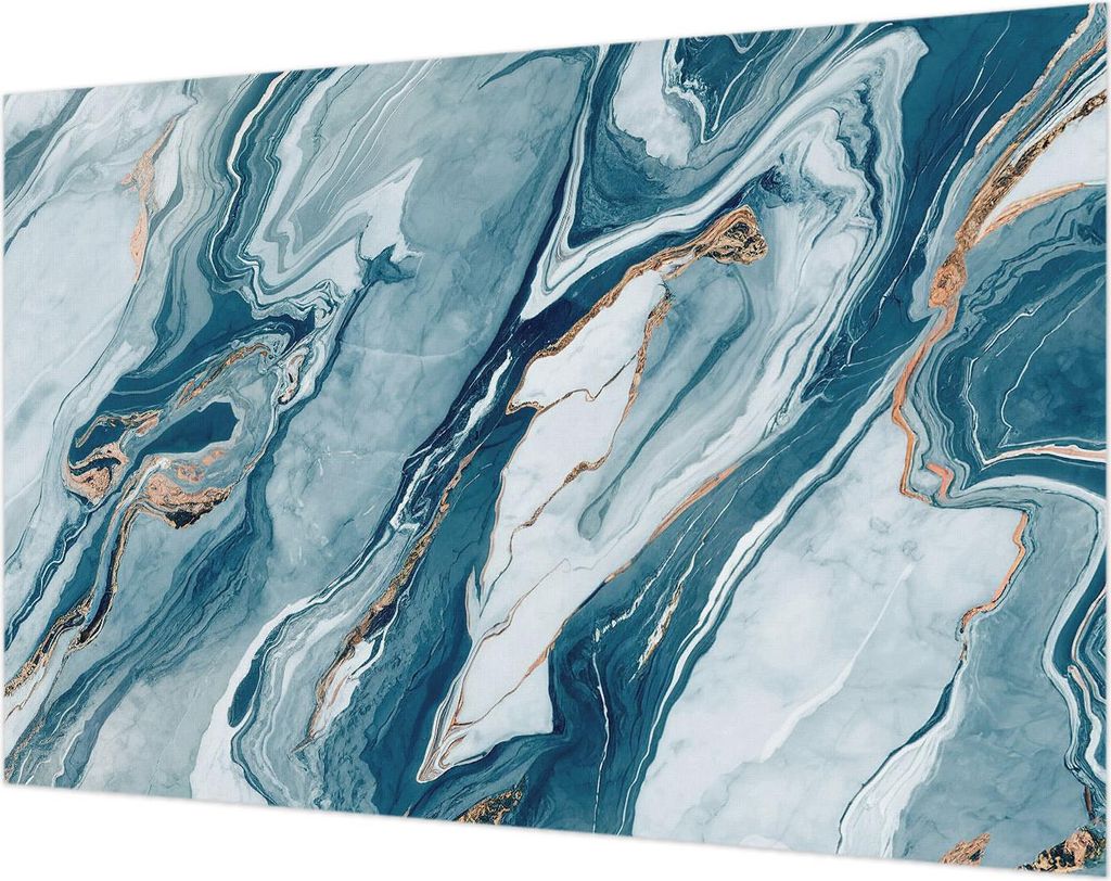 Wandtapete - Dekorative Tapete für Wohnzimmer- Tapetenfolie für Wanddekoration - 104x70 cm - Mineralische Eleganz