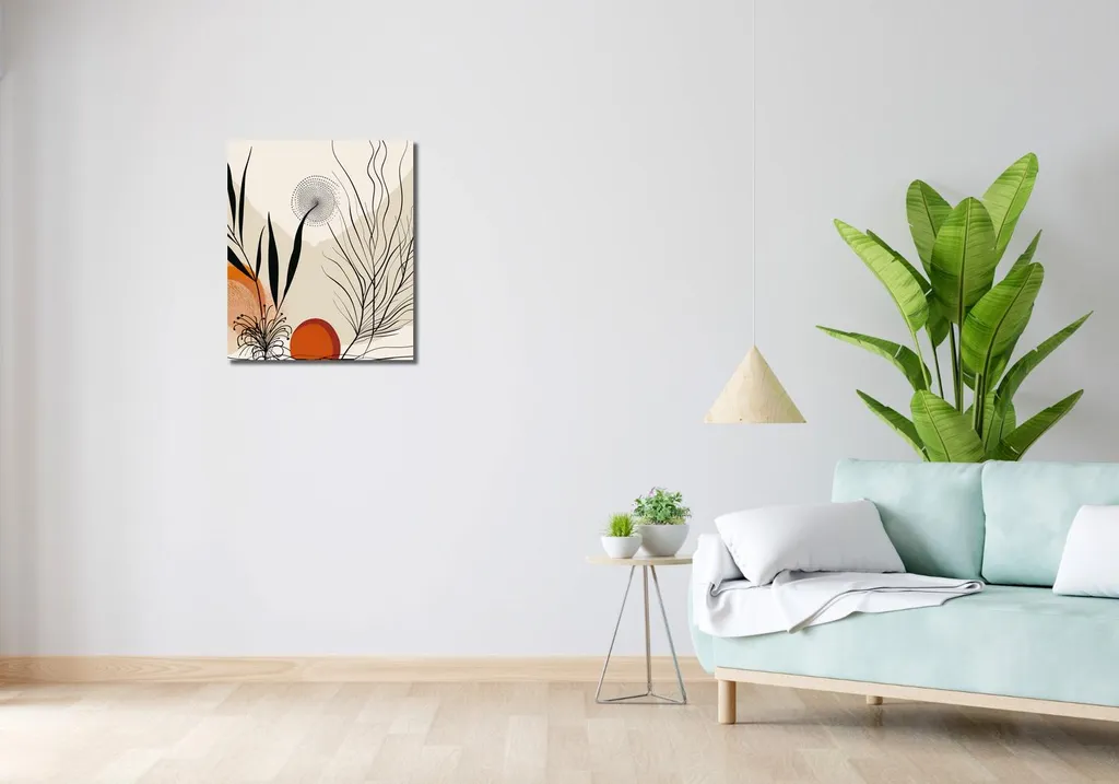Image 50 x 60 cm Écho à travers le désert - Tableau Déco Murale Sable - 2