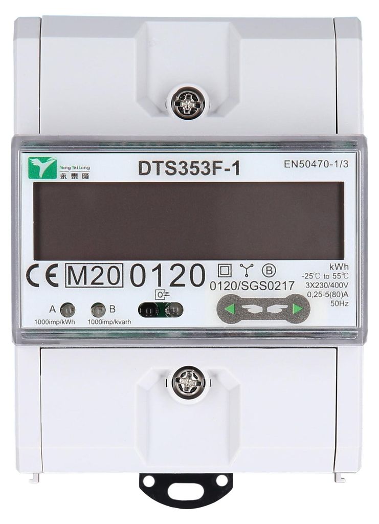 KS Tools efuturo Stromzähler für Hutschiene, MID-geeicht, 3 Phasen, 11 oder 22 kW