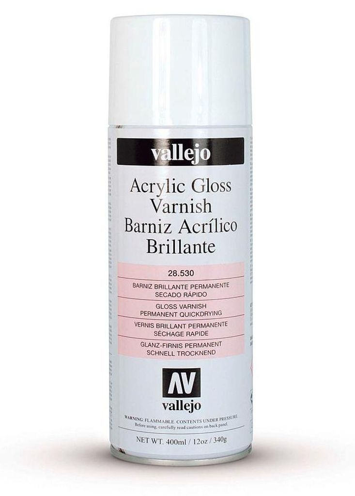 Vallejo Premium lak ve spreji Brillante Gloss (400 ml) Obrázek produktu 