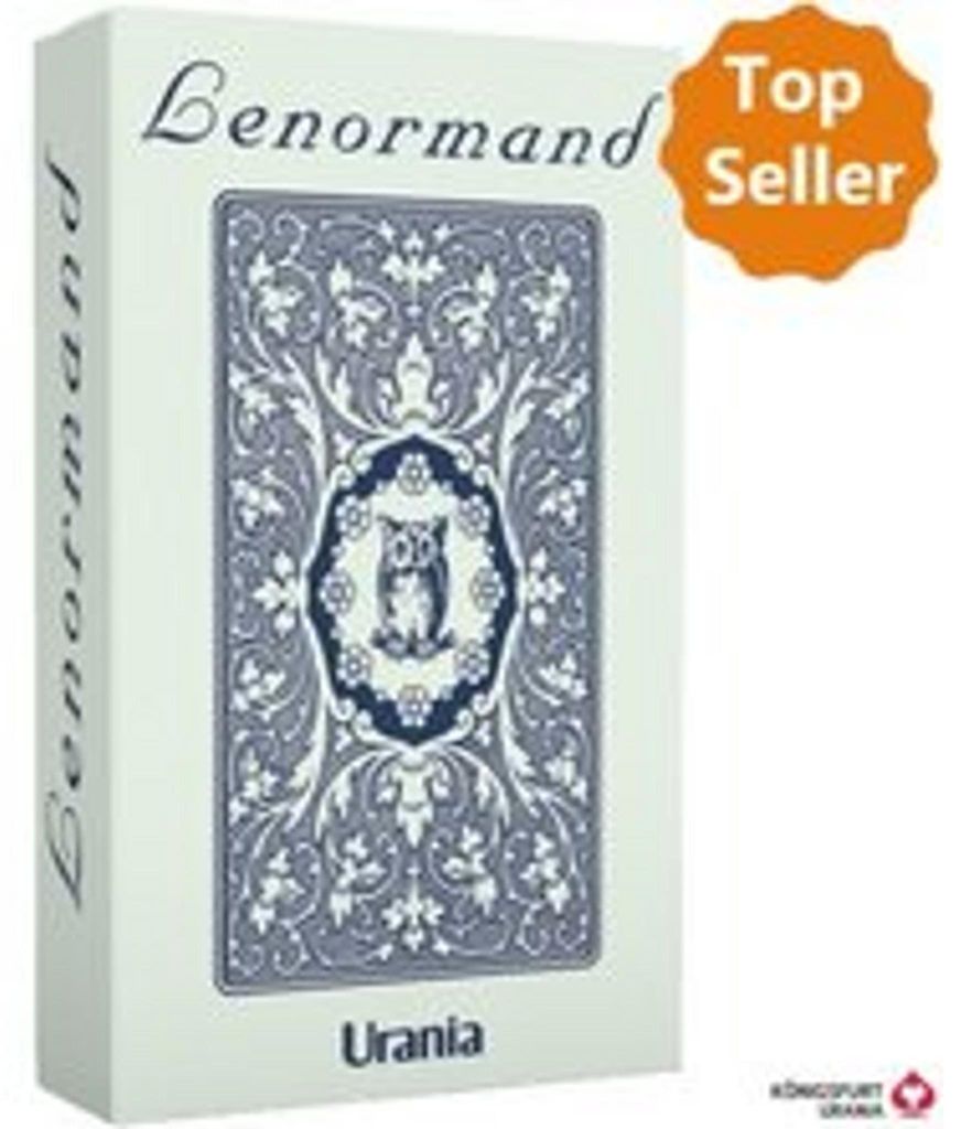 Lenormand Orakelkarten - Blaue Eule Immagine del prodotto 