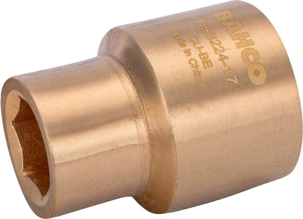 Bahco Steckschlüssel-Einsatz 3/4, funkenfrei, Berylliumkupfer, 30 mm