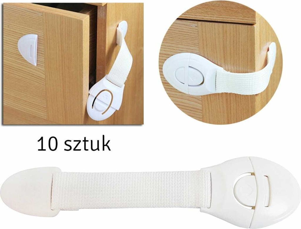 Ag442B Zabezpieczenia Szuflad 10Szt Zdjęcie produktu 