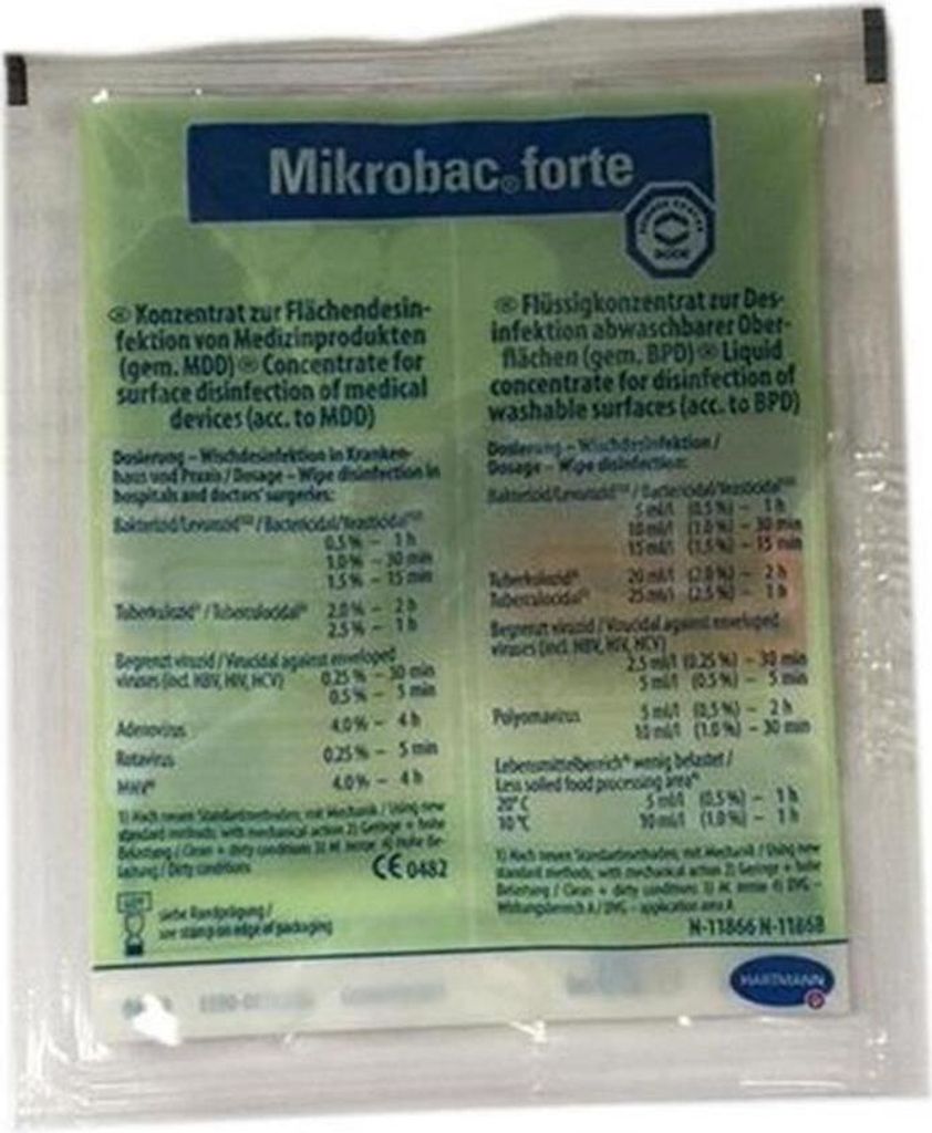 Hartmann Mikrobac Forte Flächendesinfektion Produktbild 