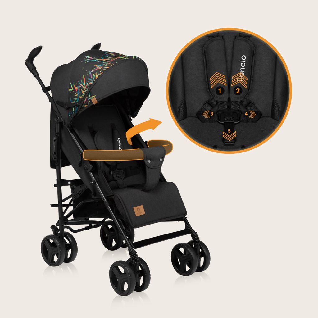 Lionelo Irma buggy klein zusammenklappbar reisebuggy mit Produktbild 3