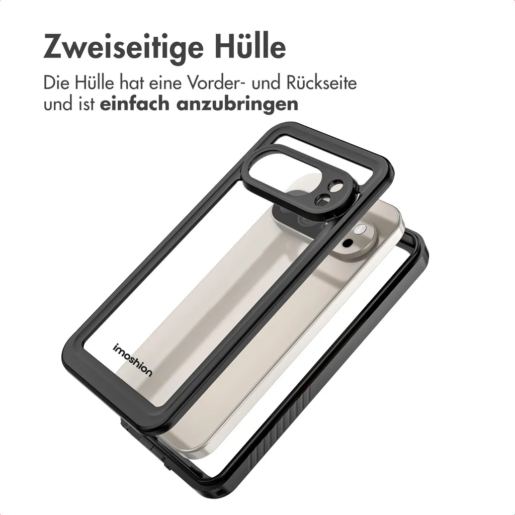 imoshion 360 Custodia Google Pixel 10 Pro: Stile e Sicurezza Nero - 6