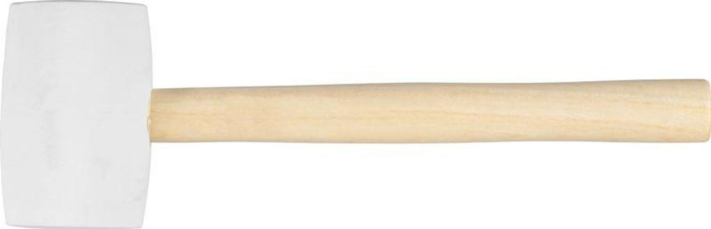 Hammer Strend Pro HM221 450 g, Gummihammer, WhiteHead, Holzgriff, Stiellänge 310mm
