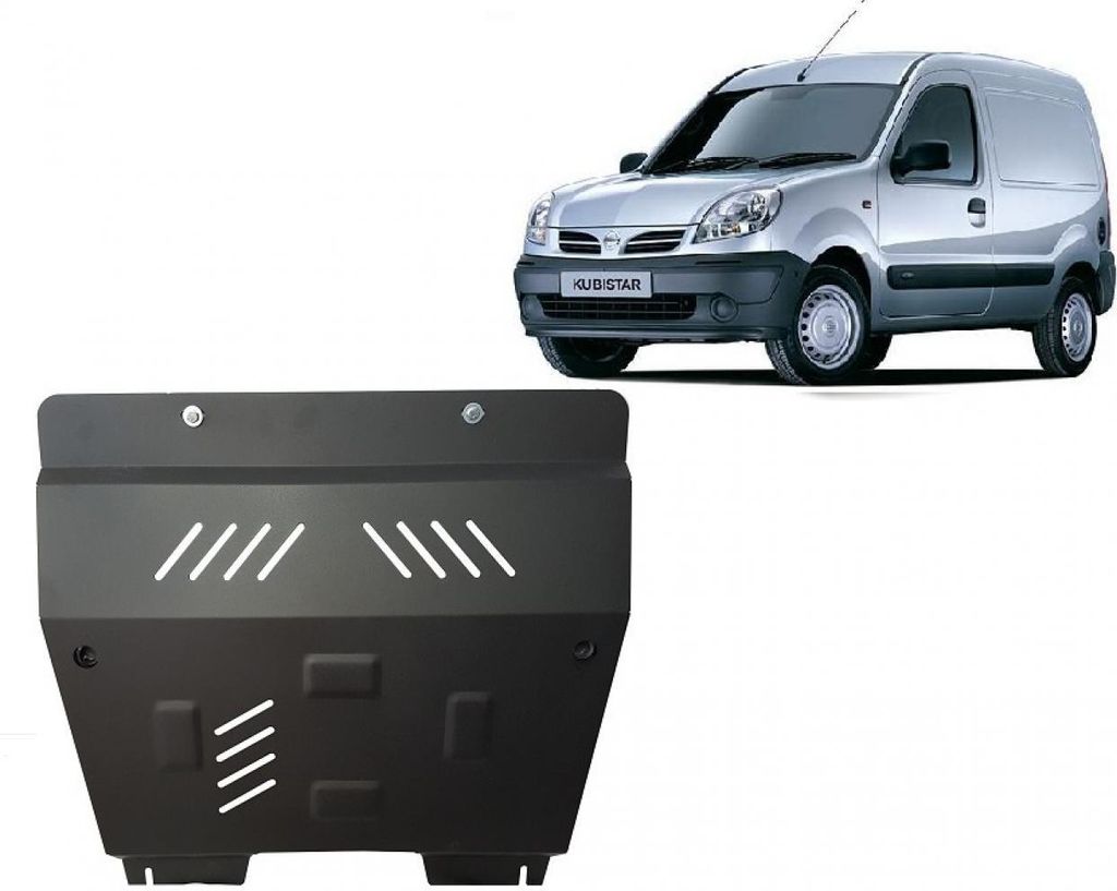 Stahl Unterfahrschutz für Motor Nissan Kubistar