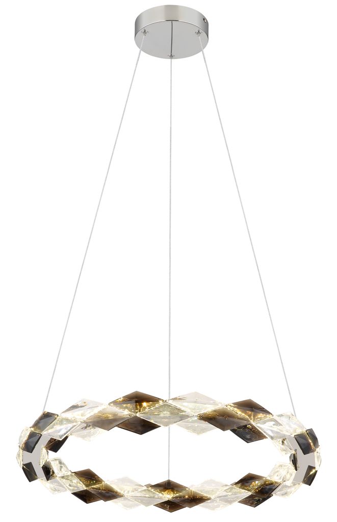 Globo Lighting|Hängeleuchte Metall verchromt, LED