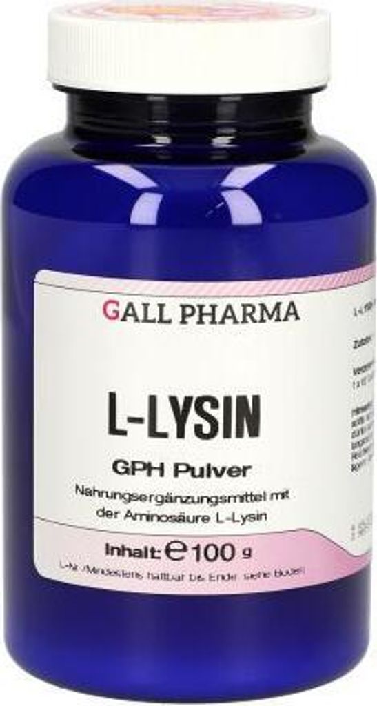L-LYSIN Pulver, 100 g PUL