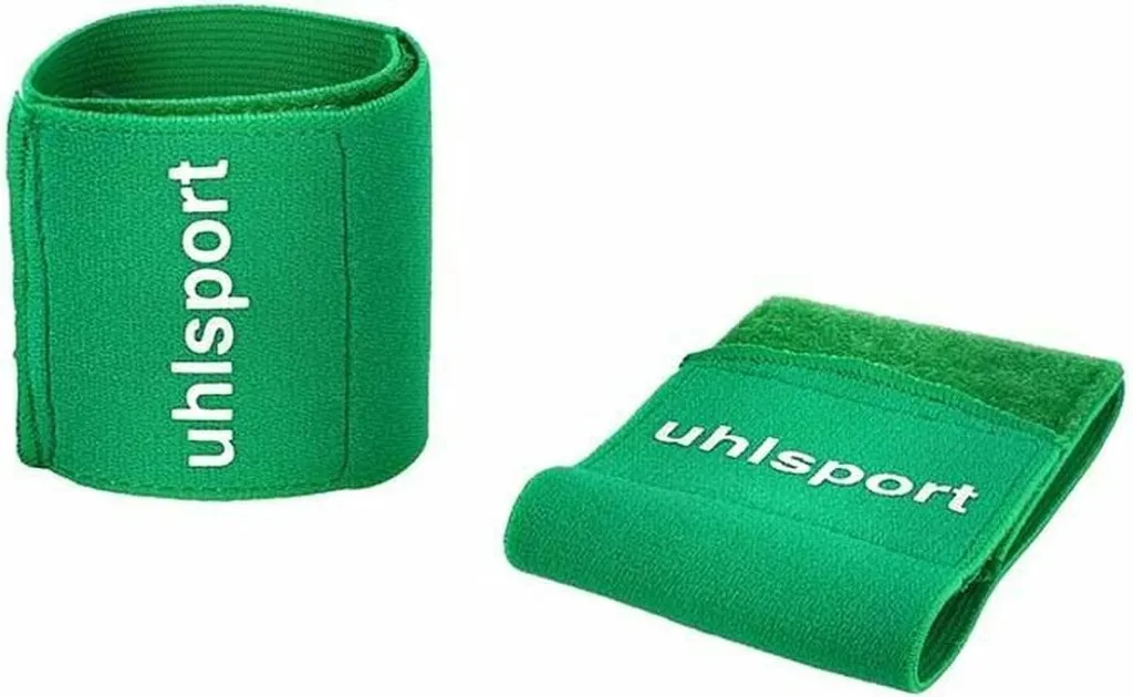 Uhlsport Fastener Vert Supports de Fixation pour Protège-tibias Football