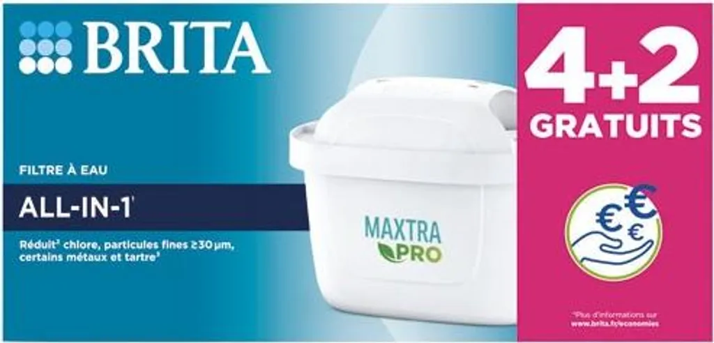 Brita Maxtra Pro 1053882: Scelta Green 6 Filtri (4+2 omaggio)