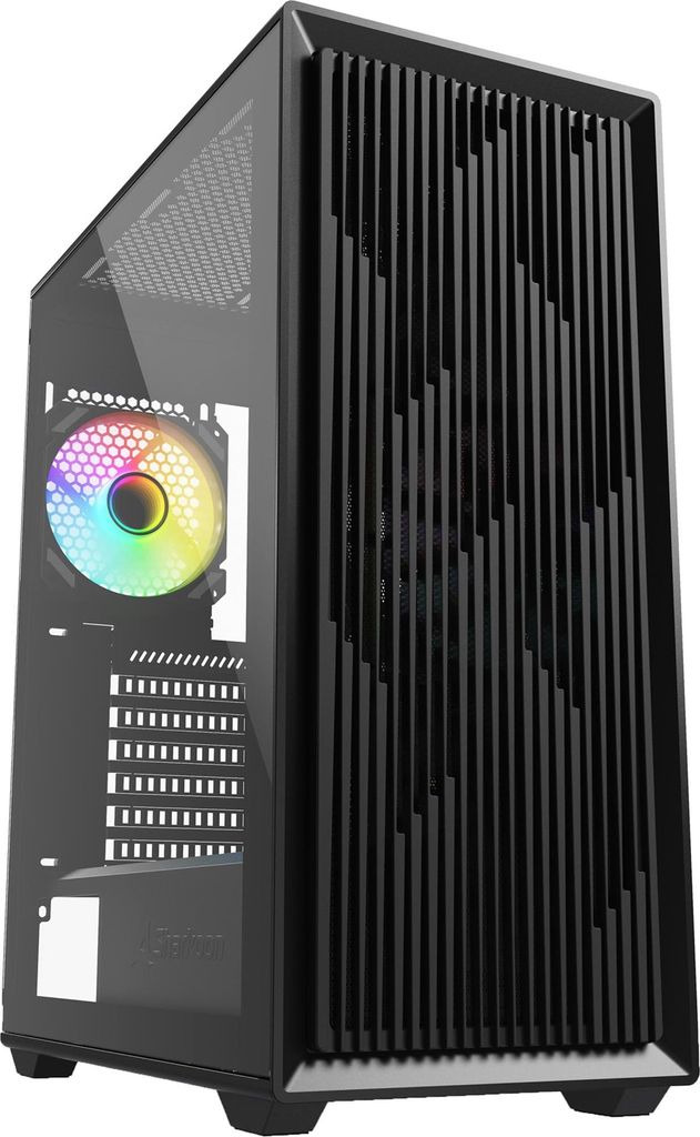 Sharkoon VK2 RGB , Tower-Gehäuse, (Tempered Glass)
