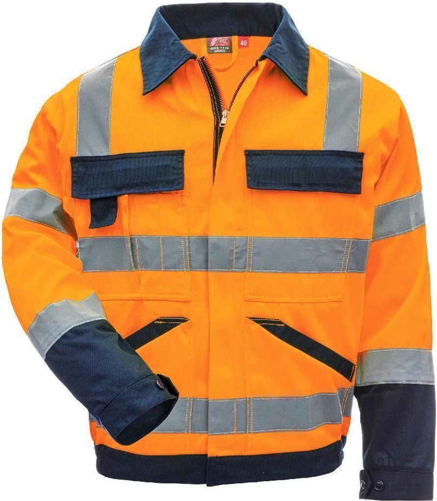 NITRAS Warnschutzjacke MOTION TEX VIZ Gr. 60 orange