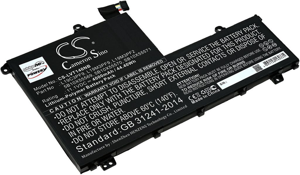 Akku für Laptop Lenovo ThinkBook 15-iml