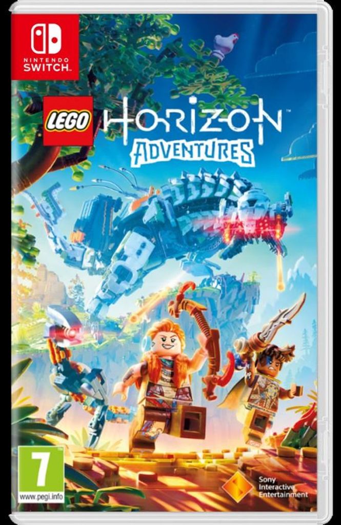 Cover art for a video game, featuring Lego characters and a robotic dinosaur.