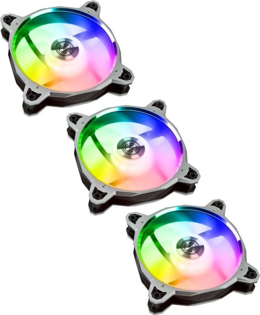 Lian Li BR120 DRGB PWM 3er-Pack Lüfter + Nabe (BRDIGITAL-3RS)