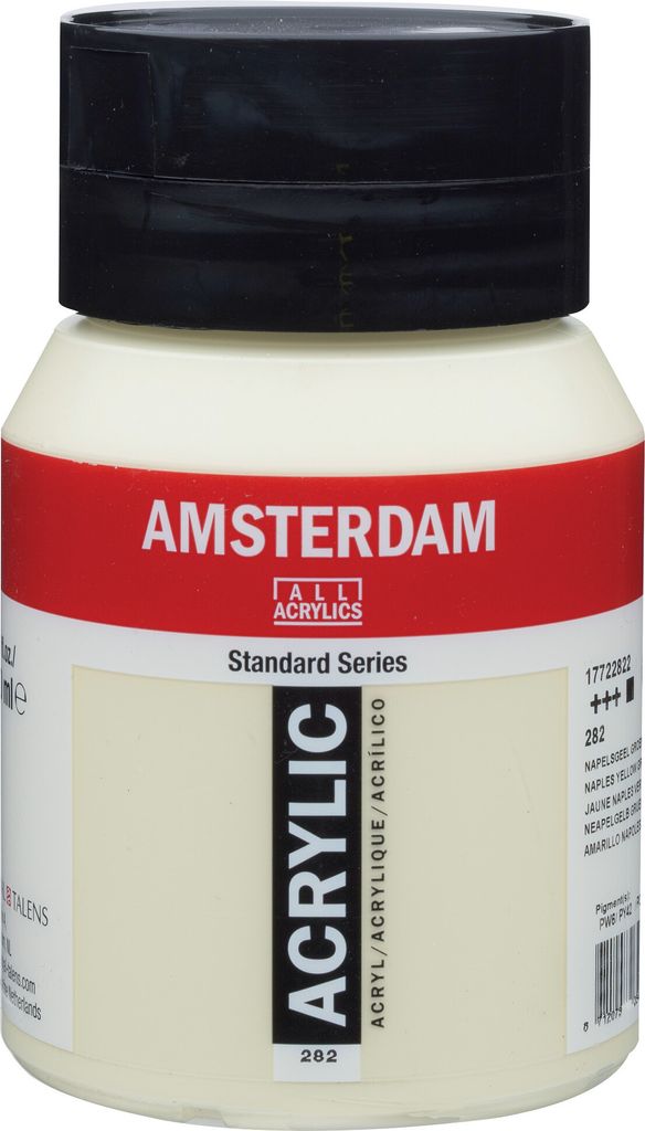 Amsterdam Standard Series Acrylfarbe Flasche 500 ml Neapelgelb Grün 282