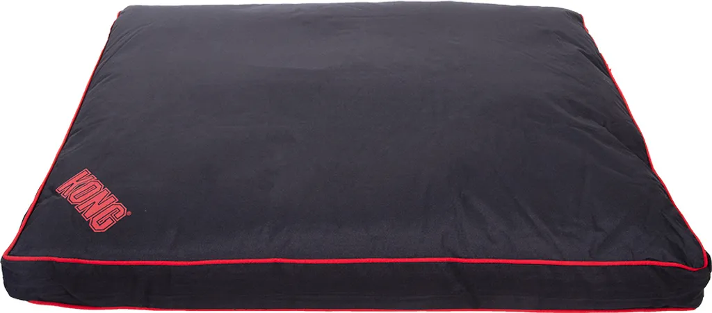 Couchage KONG Noir XL pour Grand Chien - Lit Rectangulaire Salon et Repos