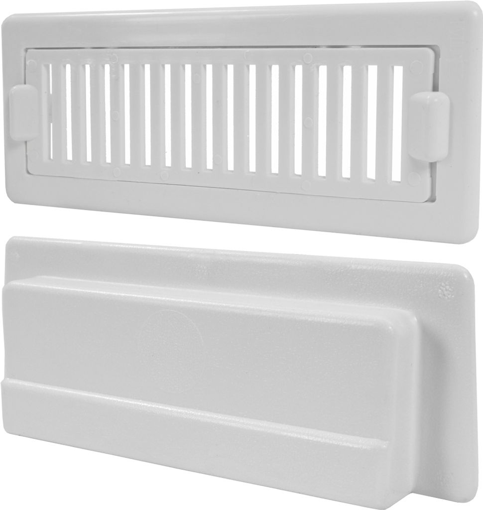 Lüftungsgitter Schiebelüfter Seitenlüfter Wohnwagen Wohnmobil Caravan Boot weiß