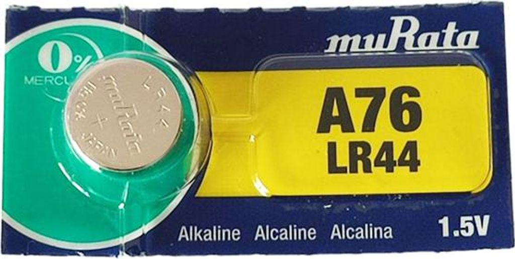 Murata LR44 A76-LR1154-AG13 Münz-Batterie