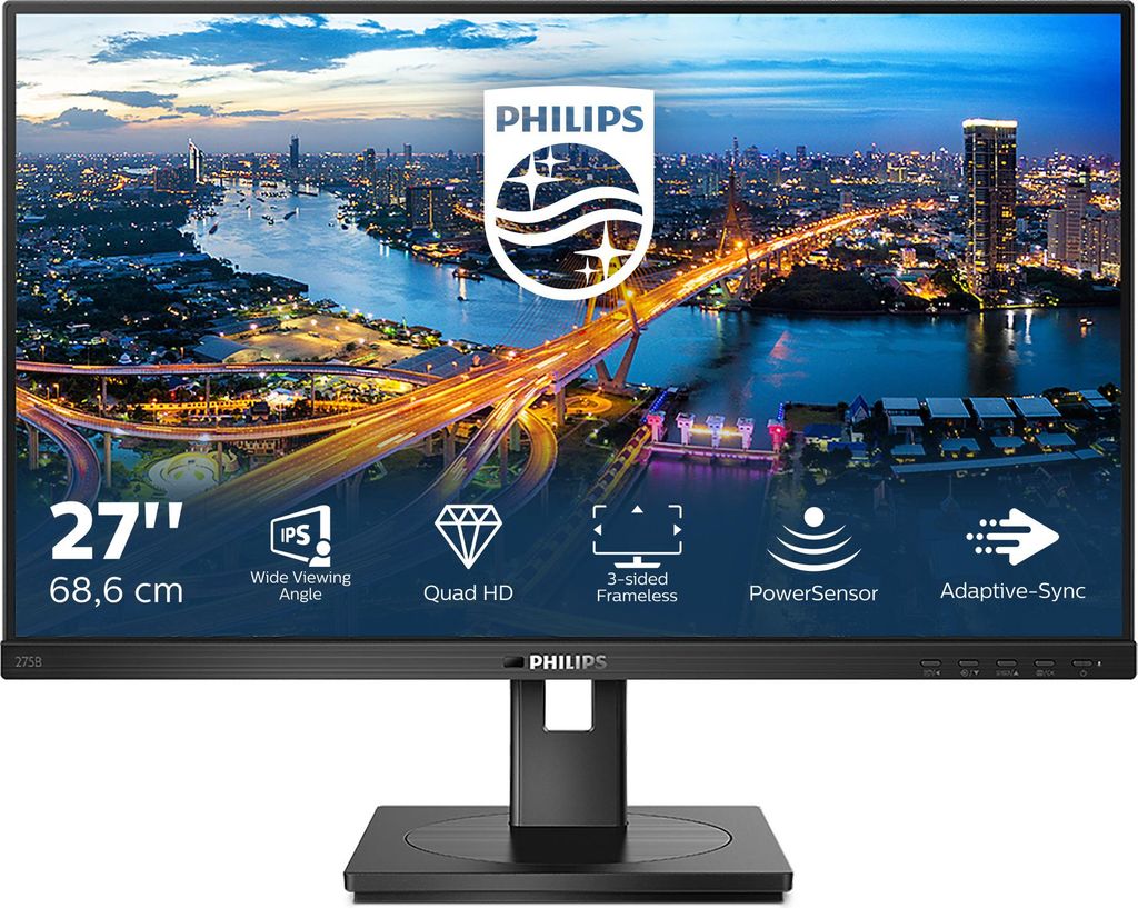 Philips B Line 275B1/00, 68,6 cm (27"), 2560 x 1440 Pixel, Produktbild 