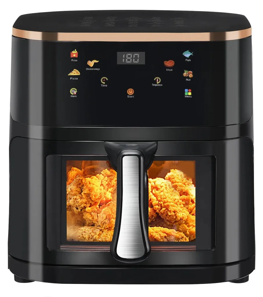 Friteuse à air chaud combiné four 9L 1800W avec 6 programmes auto