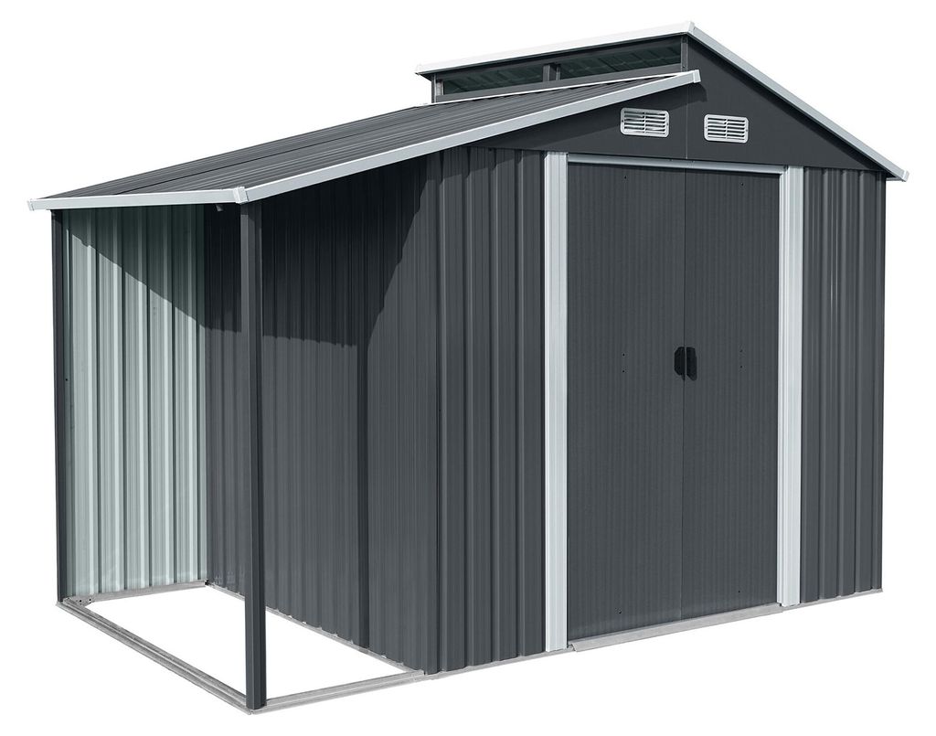 Aga Záhradný domček 173x300x222 cm Tmavo Sivý Obrázok produktu 
