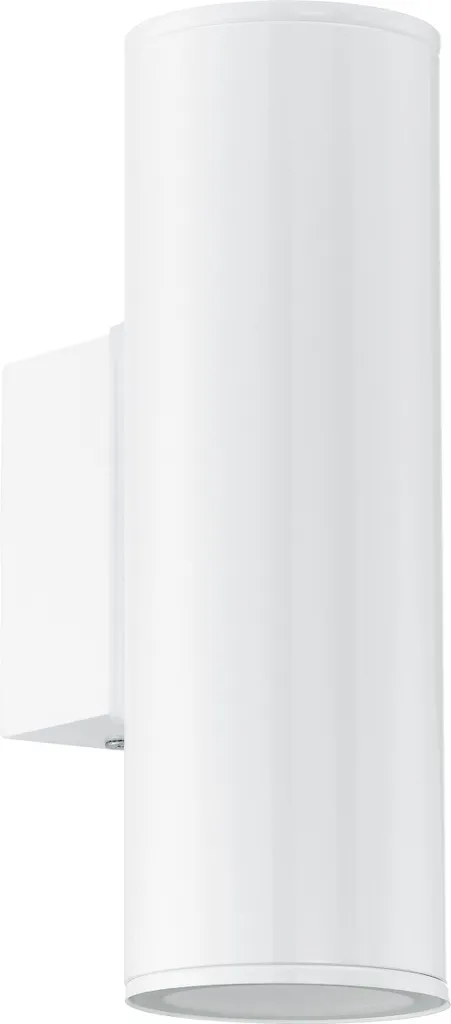 Applique Murale LED 2x GU10 Blanc IP44 Up & Down Design Moderne 20cm