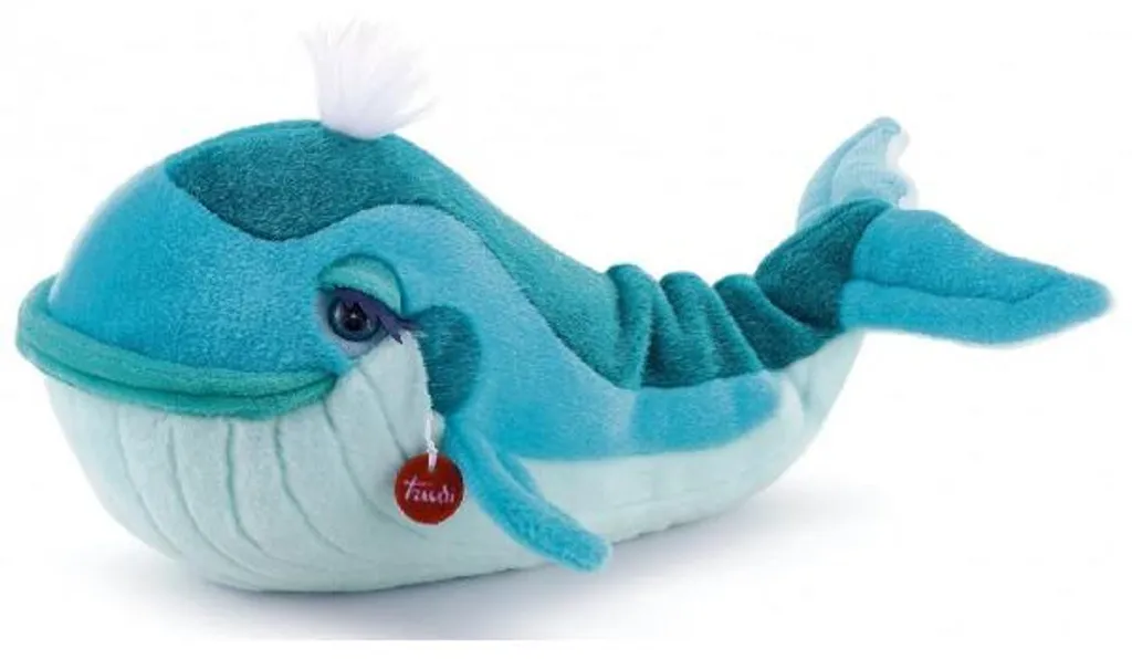 Doudou Baleine Géante en Peluche 52 cm - Jouet Éveil Aquatique Trudi