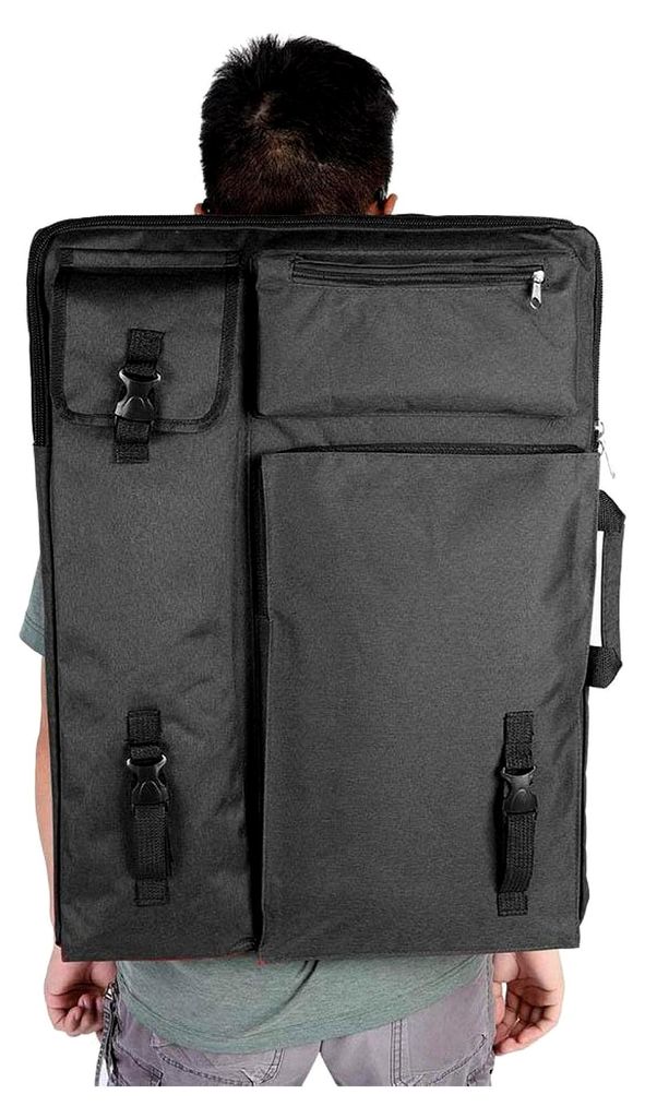 300D Matte Painting Rucksack Multifunktionales Kunst Portfolio Tote wasserdicht für Kunstbedarf im Freien