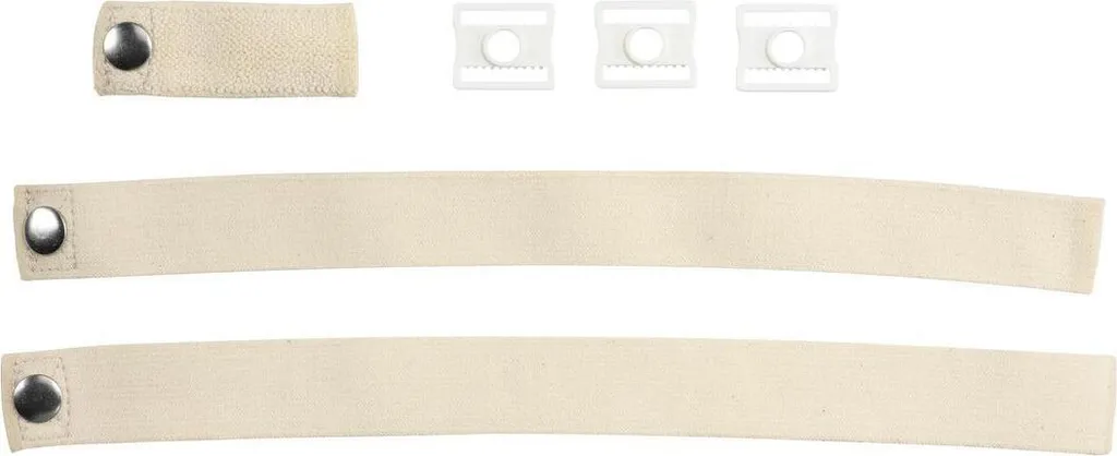 Kit de sangles pour masques XF CCM beige anti-glissement sur la glace