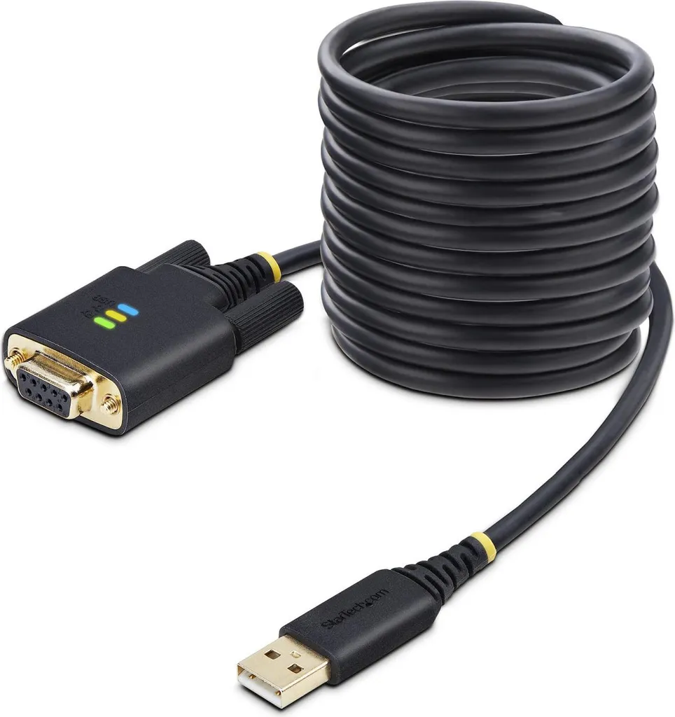 Cavo StarTech 1P10FFCN-USB-SERIAL - Seriale 3m USB DB9 FTDI Garantito