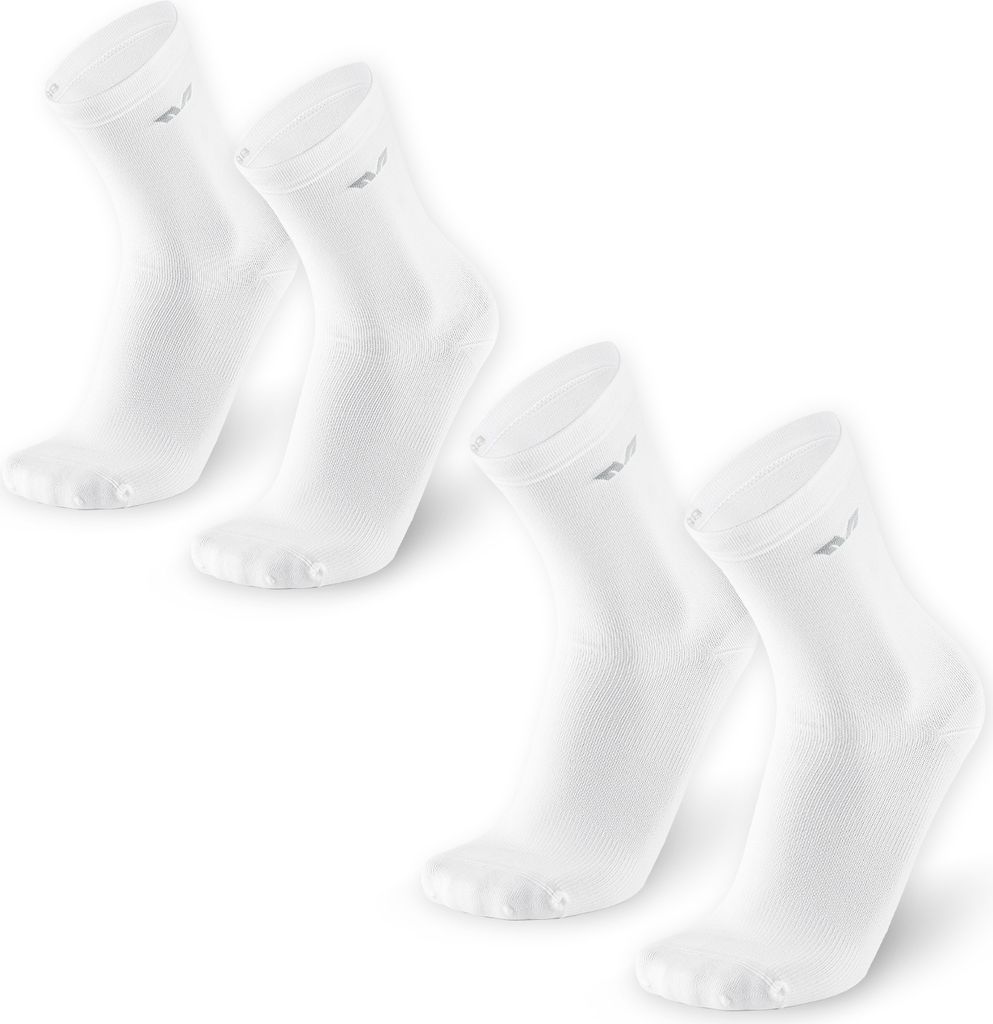 ROCKBROS TVI 2 paar Fahrradsocken für Damen Radsocken für Radsport Weiß 01 M