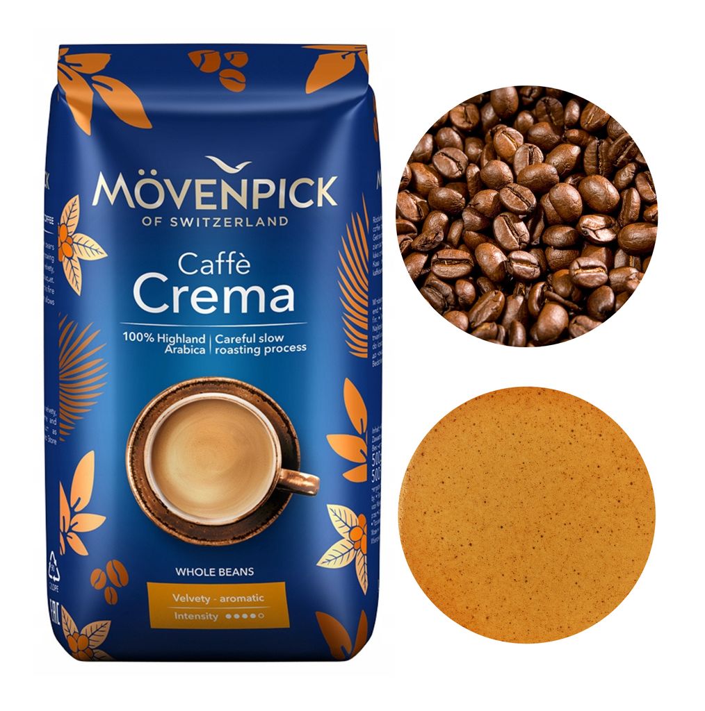Movenpick Caffe Crema Bohnenkaffee 500g